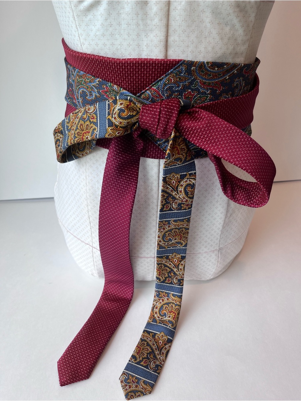Upcycled Obi Belt Men’s Silk Tie